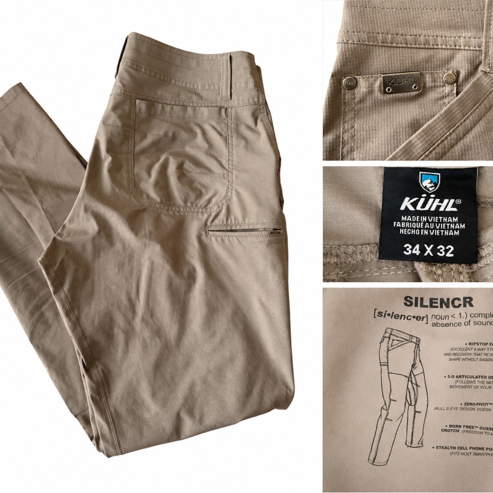 Kuhl Silencr Men's Chinos in Khaki